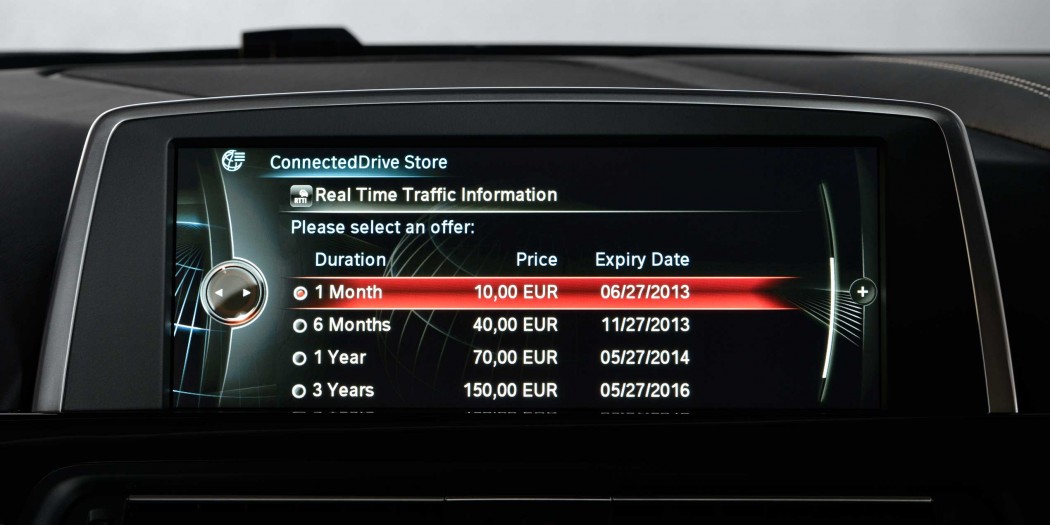 Bmw connecteddrive store