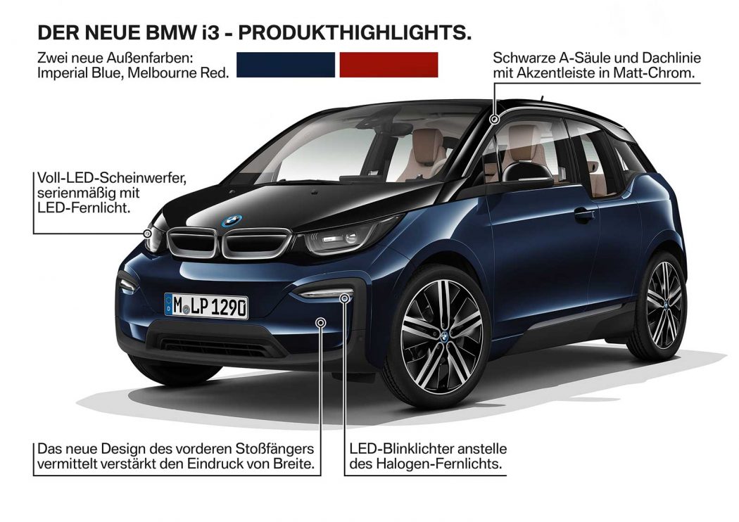 Comparison: 2017 BMW i3 vs 2018 BMW i3 & i3s - BimmerFile